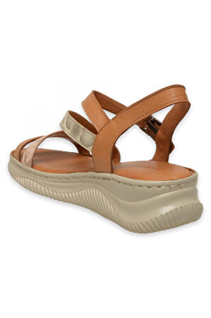 Mammamia D25Ys-2365Z Günlük Taba Kadın Sandalet