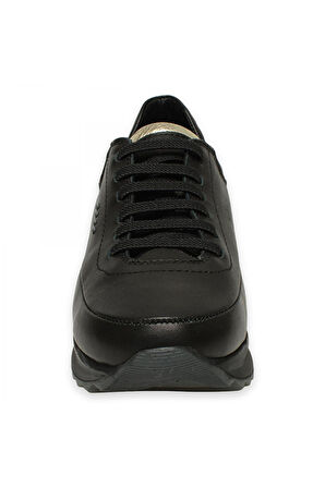 Mammamia D25ya-3475-b Kadın Hakiki Deri Casual Ayakkabı Siyah