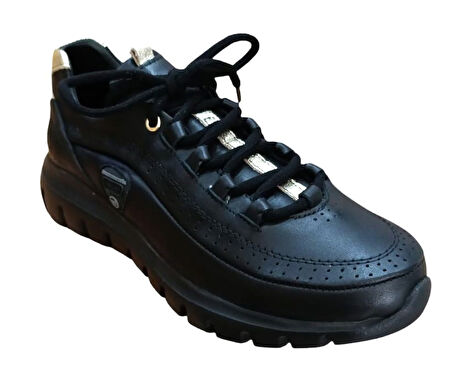 Mammamia D25ya-3485-b Kadın Hakiki Deri Casual Ayakkabı Siyah