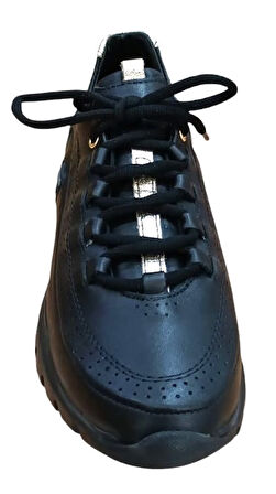 Mammamia D25ya-3485-b Kadın Hakiki Deri Casual Ayakkabı Siyah