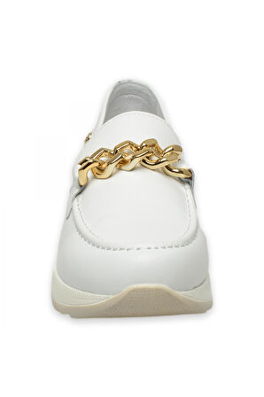 Mammamia D25Ya-3510 Günlük Beyaz Kadın Ayakkabı