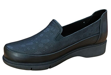 Mammamia D25ya-3630-b Kadın Hakiki Deri Casual Ayakkabı Siyah