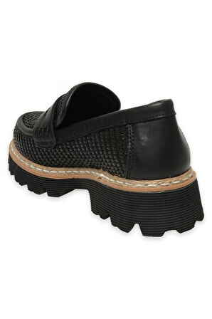 Mammamia D25Ya-3680Z Günlük Siyah Kadın Ayakkabı