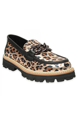 Mammamia D25Ya-3690Z Günlük Leopar Kadın Ayakkabı