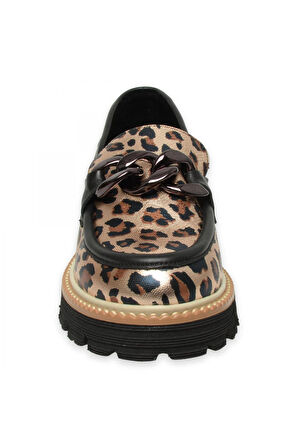Mammamia D25Ya-3690Z Günlük Leopar Kadın Ayakkabı
