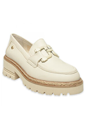 Mammamia D25Ya-3765Z Günlük Krem Kadın Ayakkabı
