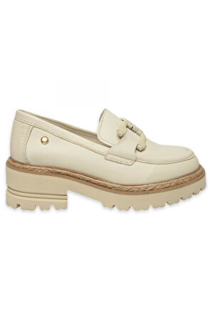 Mammamia D25Ya-3765Z Günlük Krem Kadın Ayakkabı