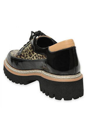 Mammamia D25Ya-3795 Günlük Leopar Kadın Ayakkabı