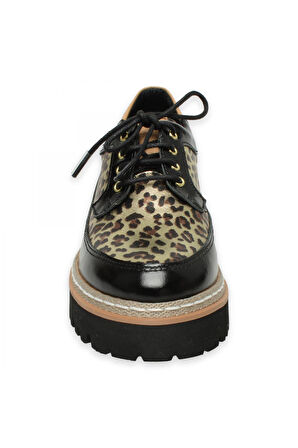 Mammamia D25Ya-3795 Günlük Leopar Kadın Ayakkabı