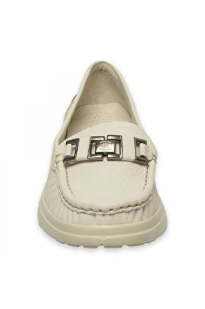 Mammamia D25Ya-7395 Günlük Krem Kadın Ayakkabı