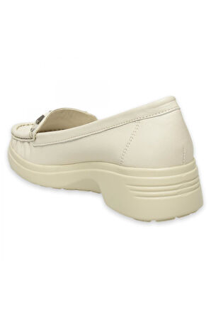 Mammamia D25Ya-7395 Günlük Krem Kadın Ayakkabı