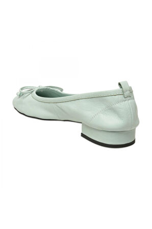 Mammamia D25Ya-810Z Günlük Açık Yeşil Kadın Babet