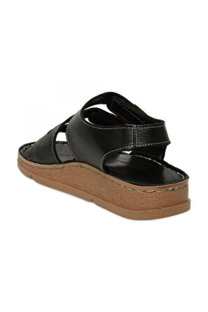 Mammamia D25Ys-2450Z Günlük Siyah Kadın Sandalet