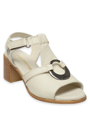 Mammamia D25Ys-2725Z Günlük Krem Kadın Ayakkabı