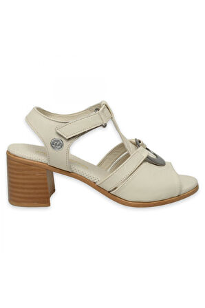 Mammamia D25Ys-2725Z Günlük Krem Kadın Ayakkabı