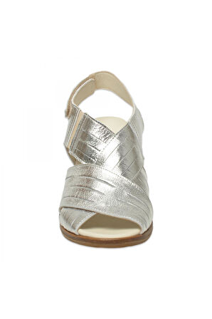 Mammamia D25Ys-2830 Günlük Kalin Topuklu Bakır Kadın Sandalet