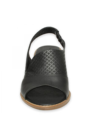 Mammamia D25Ys-2840Z Günlük Siyah Kadın Sandalet