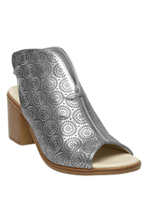 Mammamia D25Ys-2915 Günlük Kalin Topuklu Bakır Kadın Sandalet