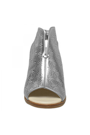 Mammamia D25Ys-2915 Günlük Kalin Topuklu Bakır Kadın Sandalet