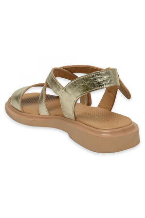 Mammamia D25Ys-5010Z Günlük Altın Kadın Sandalet