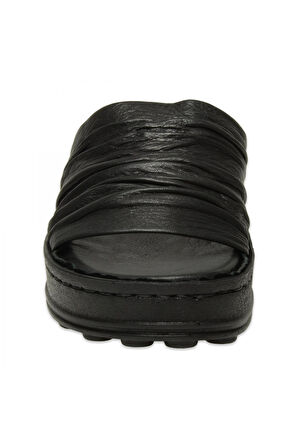 Mammamia D25Yt-1425 Günlük Siyah Kadın Terlik