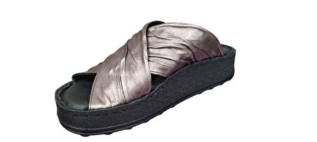 MAMMAMİA D25YT-1430 ORTOPEDİK DERİ KADIN TERLİK