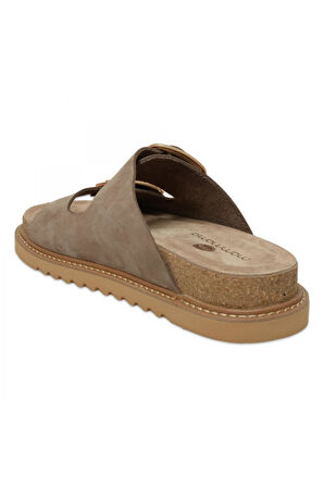 Mammamia D25Yt-1445 Günlük Vizon Kadın Terlik