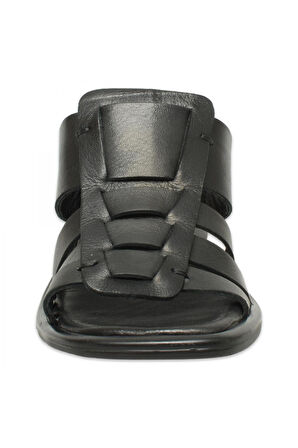 Mammamia D25Yt-1540Z Günlük Siyah Kadın Terlik