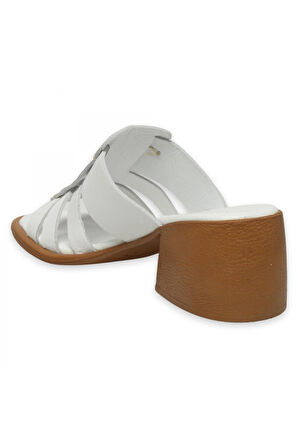 Mammamia D25Yt-1540Z Günlük Beyaz Kadın Terlik