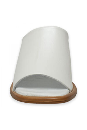 Mammamia D25Yt-1555Z Günlük Beyaz Kadın Terlik