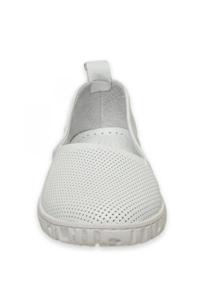 Mammamia D25Ya-105Z Günlük Beyaz Kadın Babet