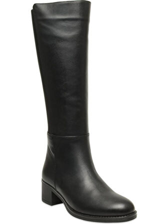 MAMMAMİA D25KC-2300 TOPUKLU KADIN DERİ ÇİZME