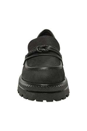 Mammamia D25Ka-965 Günlük Siyah Kadın Ayakkabı