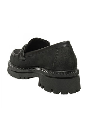 Mammamia D25Ka-965 Günlük Siyah Kadın Ayakkabı