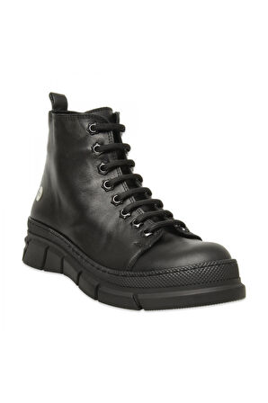 Mammamia D25Kb-1935 Günlük Siyah Kadın Bot