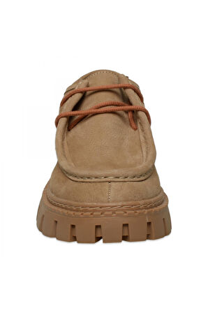 Mammamia D25Ka-7030 Günlük Bej Kadın Ayakkabı