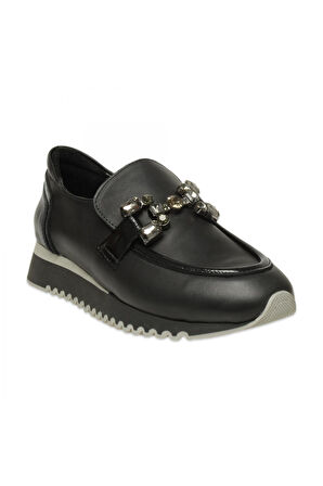 Mammamia D25Ka-990 Günlük Siyah Kadın Ayakkabı