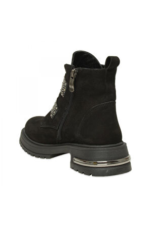 Mammamia D25Kb-8175 Günlük Siyah Kadın Bot