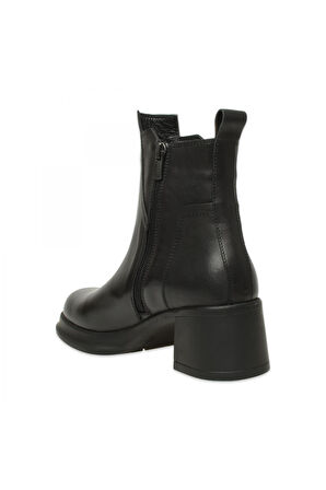 Mammamia D25Kb-8565 Günlük Topuklu Siyah Kadın Bot