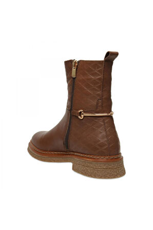 Mammamia D25Kb-8585 Günlük Kahverengi Kadın Bot