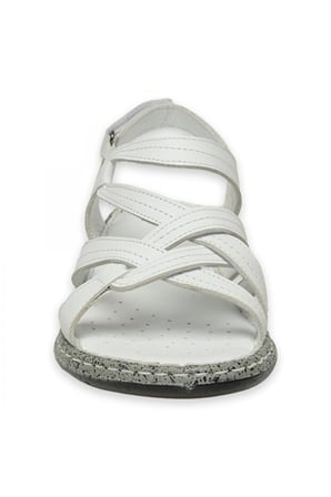 Mammamia D26ys-2415 Kadın Hakiki Deri Günlük Comfort Sandalet Beyaz