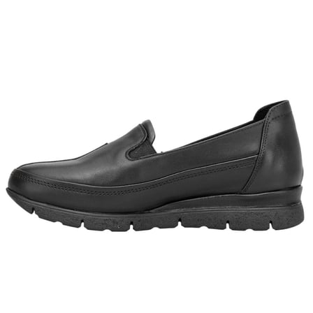 Mammamia D26YA-3985-B Siyah Kadın Comfort Deri Ayakkabı