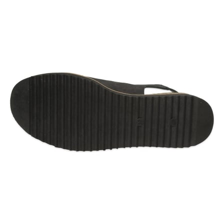 MAMMAMİA D24YS-5490 SİMLİ DOLGU TOKALI DERİ KADIN SANDALET