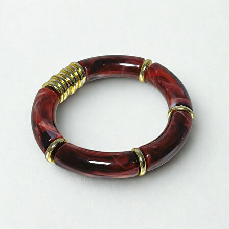 Gold Bordo Kemik Bilezik 2'li