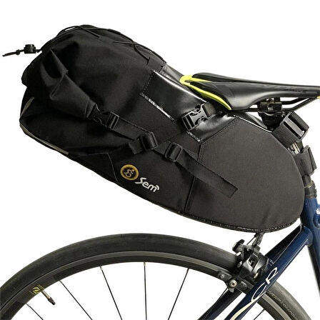 Reyo Sem Çanta Bikepacking Sele Altı Büyük Çanta L - Siyah