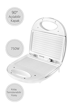 Awox Sole Seramik Tost Makinesi Mini Tost Makinesi