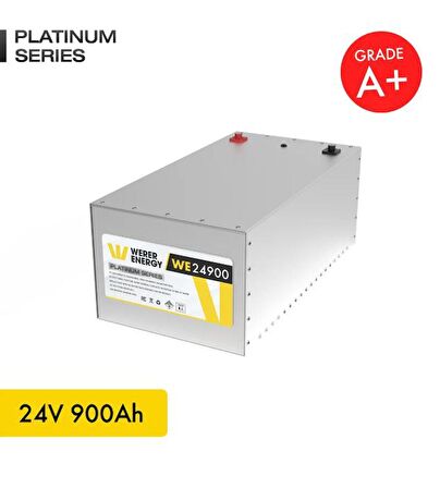 24V 900Ah LiFePO4 Platinum Series Bluetooth'lu Lityum Demir Fosfat Akü 