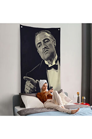Godfather Mafya Film Duvar Örtüsü-7716
