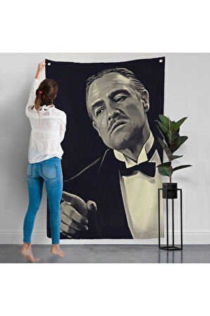 Godfather Mafya Film Duvar Örtüsü-7716