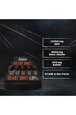 Beast Shot Pre-workout 60 Ml 20 Adet